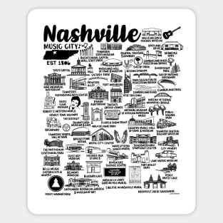Nashville Tennessee Sticker